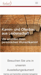 Mobile Screenshot of kamin-studio-siebert.de